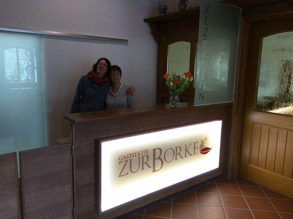 Hotel Zur-Borke Neuenrade Luaran gambar